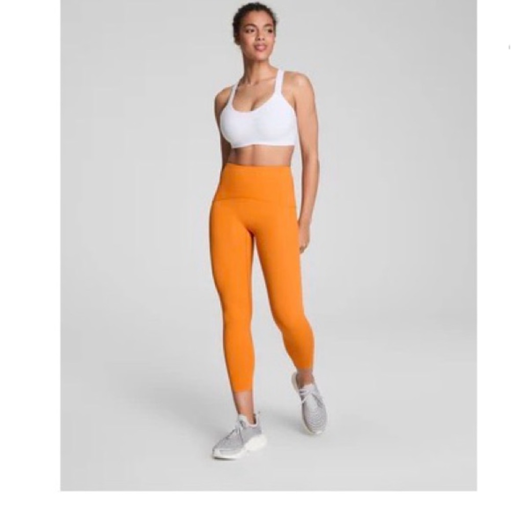 SPANX Vibrant Orange Leggings